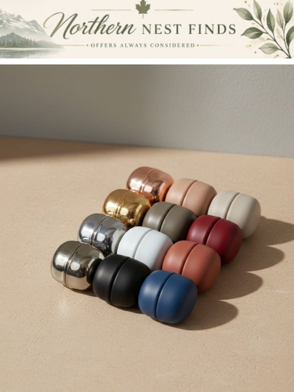 12 Pc Hijab Magnet Pinless Hijab Pins No Damage Fabric Strong Hold